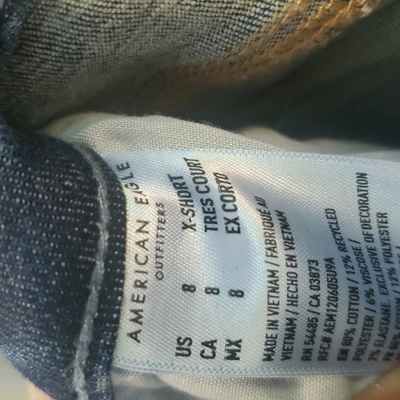 American Eagle Outfitters Blue Flare Jeans - Picture 6 of 6